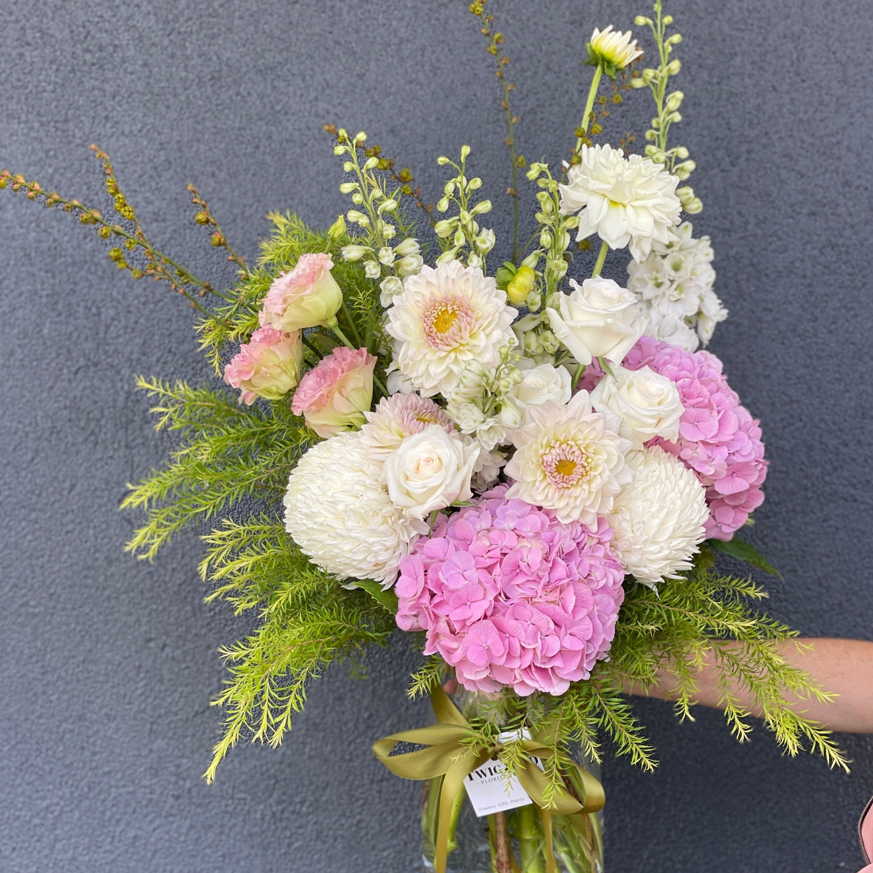 Lucy | Soft Pastel Flower Arrangement