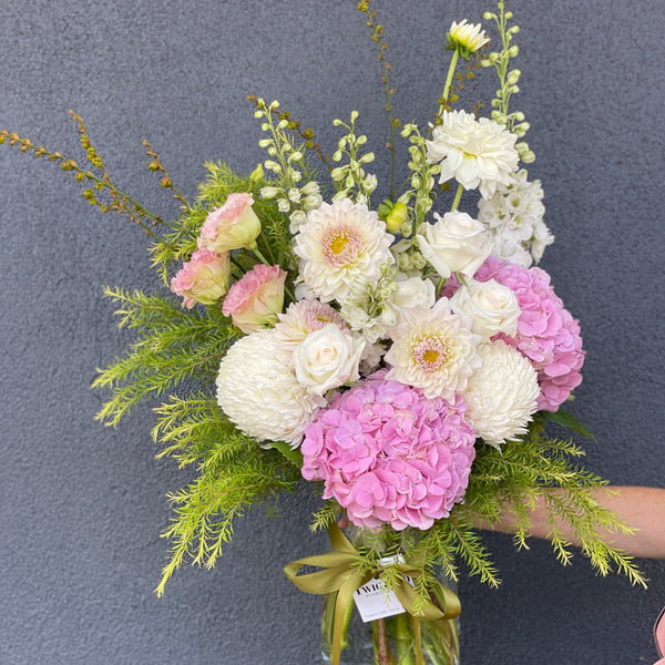 Lucy Soft Pastel Flower Arrangement