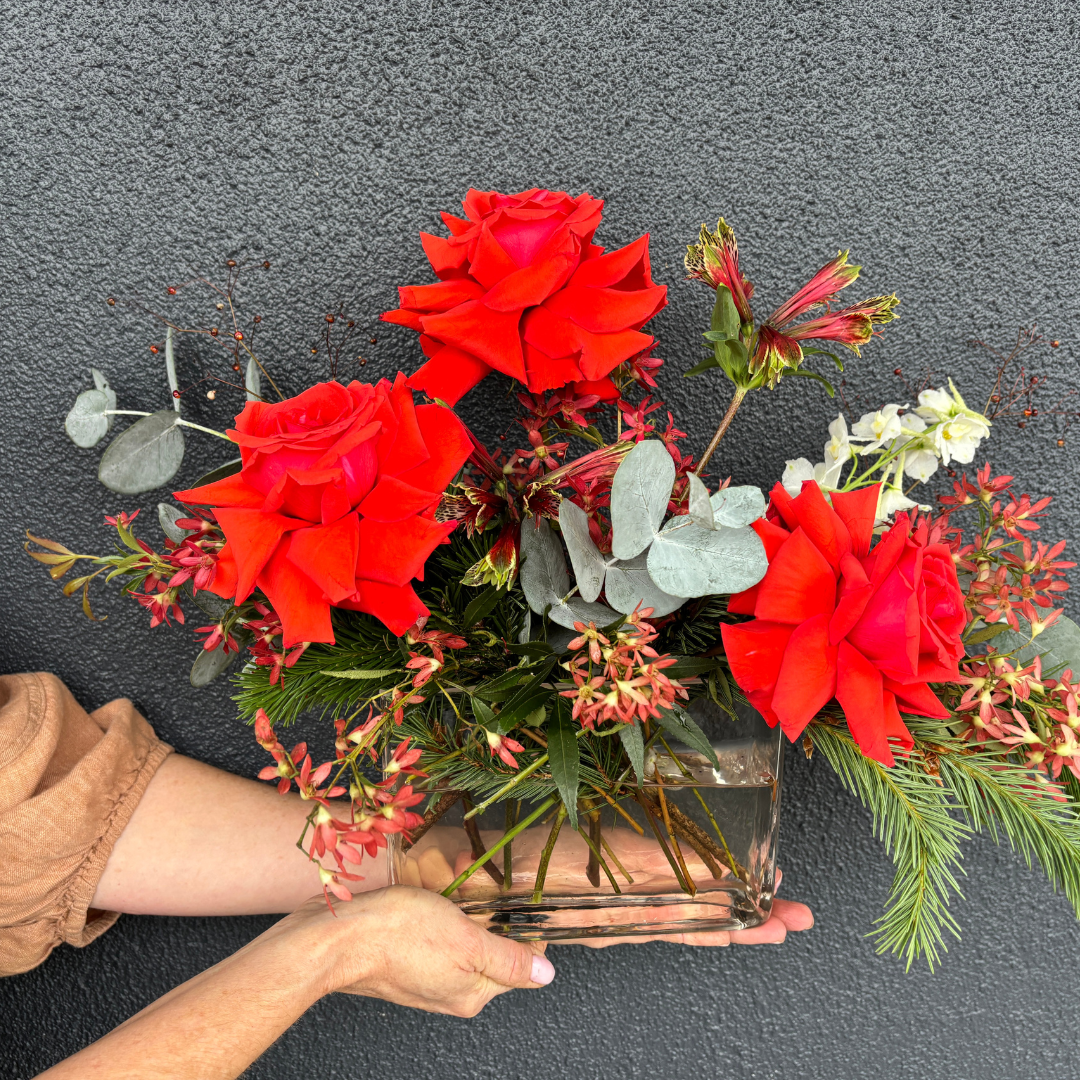 Festive Christmas Table Arrangement Set