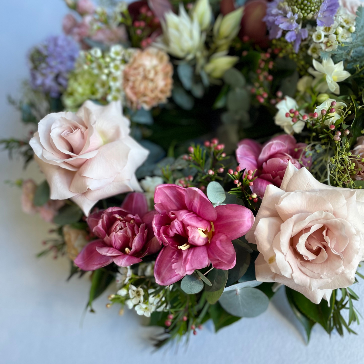 Sympathy Flower Wreath