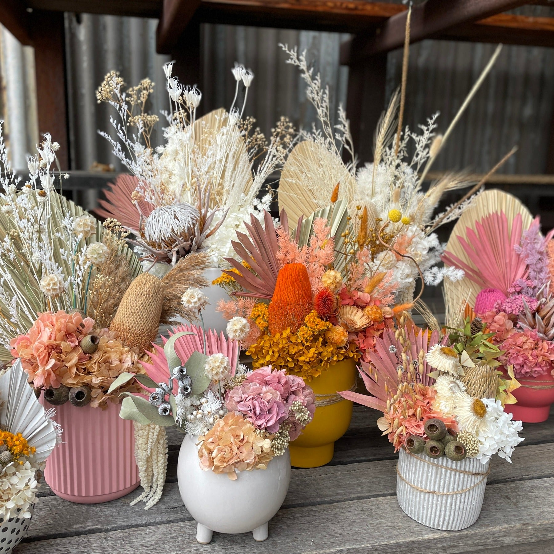 Dried Flower Arrangement