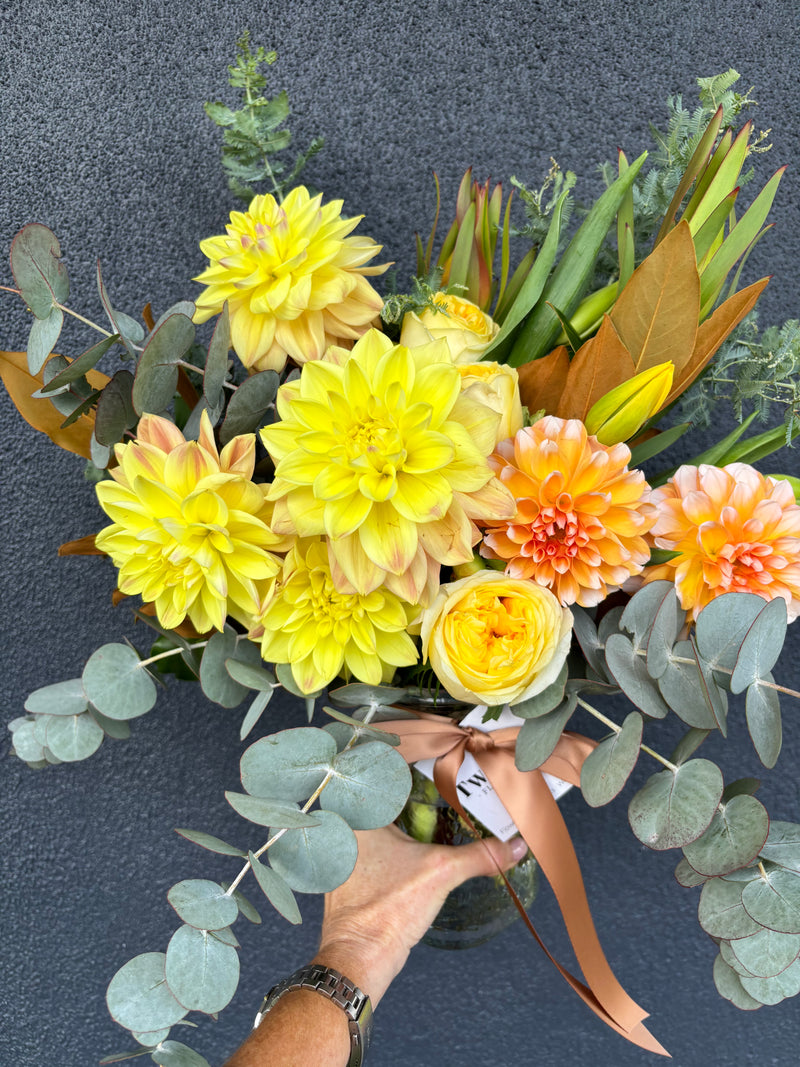 Posy Jar Fresh Flower Arrangement