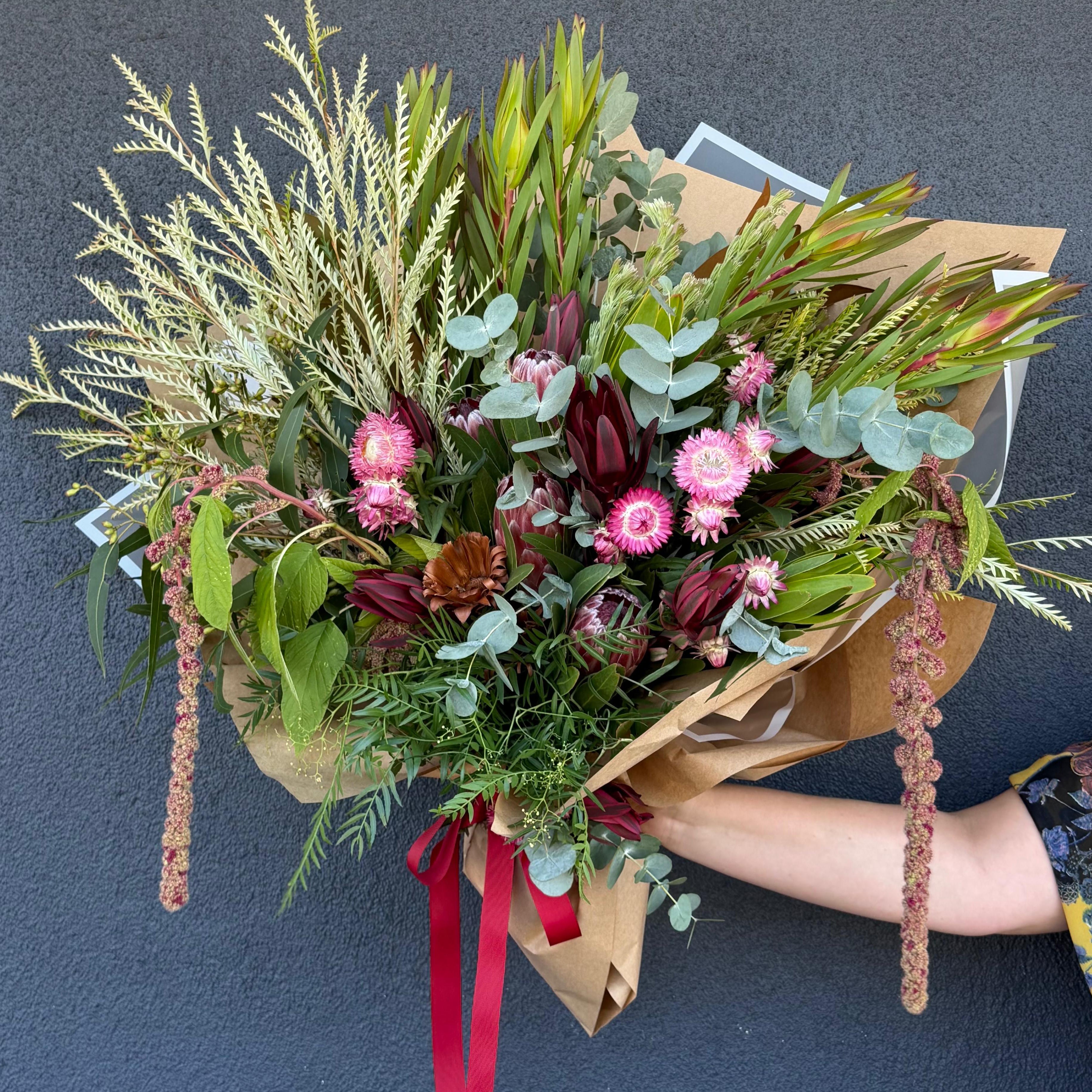 Emma | Australian Natives & Wildflower Bouquet