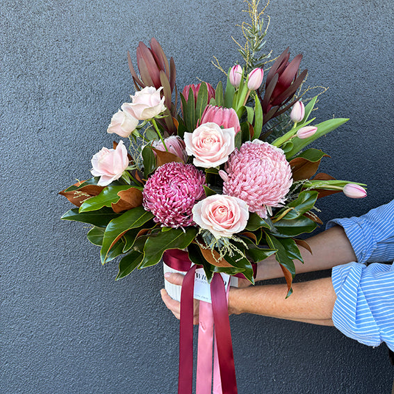 Mavis; Native, Wildflower & Seasonal Fresh Flower Pot Arrangement