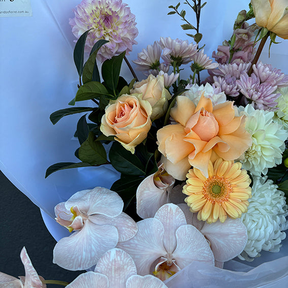 The Goddess; Pastel Fresh Seasonal Flower Arrangement