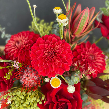 Festive Christmas Table Arrangement