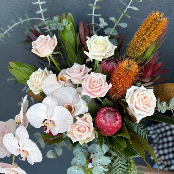 Sarah; Romantic Love Native Wildflower Arrangement