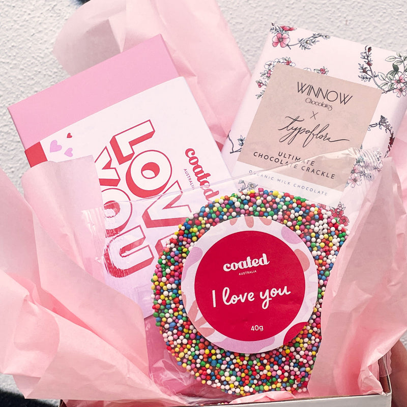 Add on: 'Choc full of Love' Valentines Day Chocolate Gift Box