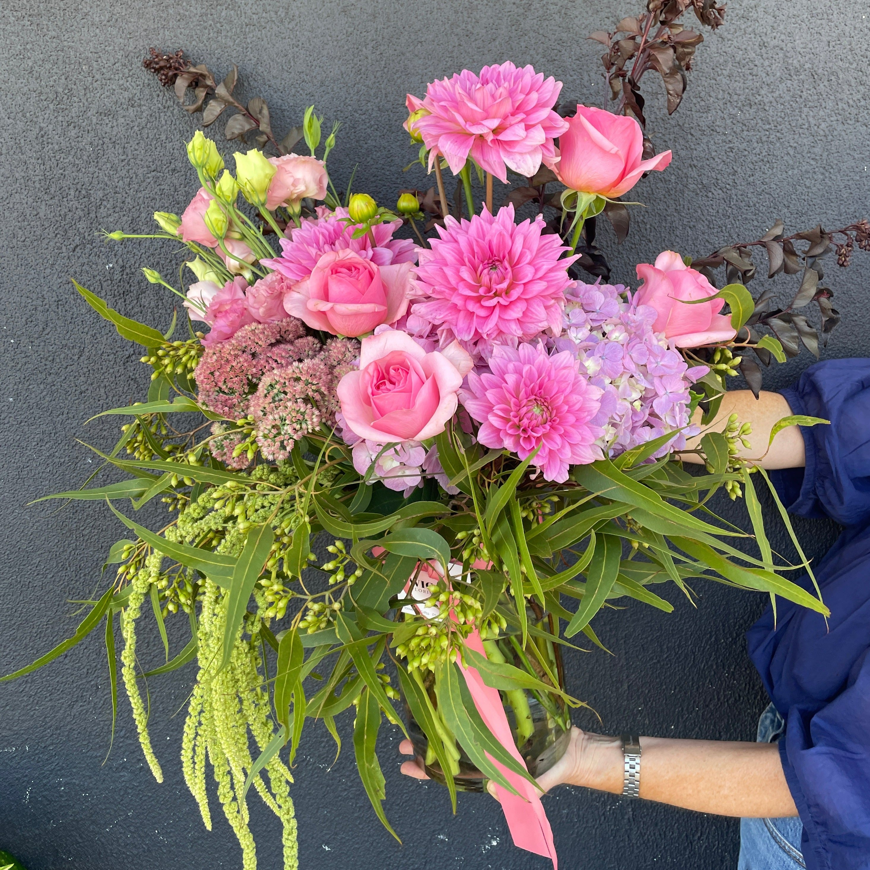 Mothers day Fresh Flower Vase arrangement