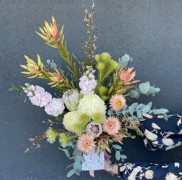 Mother's Day - Posy Jar Fresh Flower Arrangement