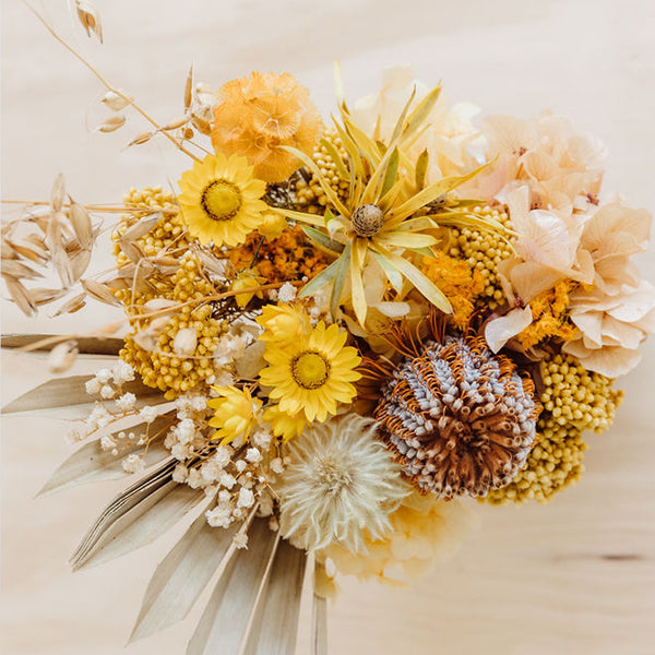 Mini // Dried Flower, Pot Arrangement